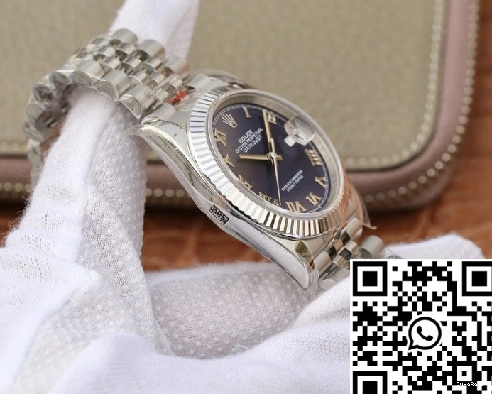 Rolex Blue 36MM Dial Factory Datejust GM 0913